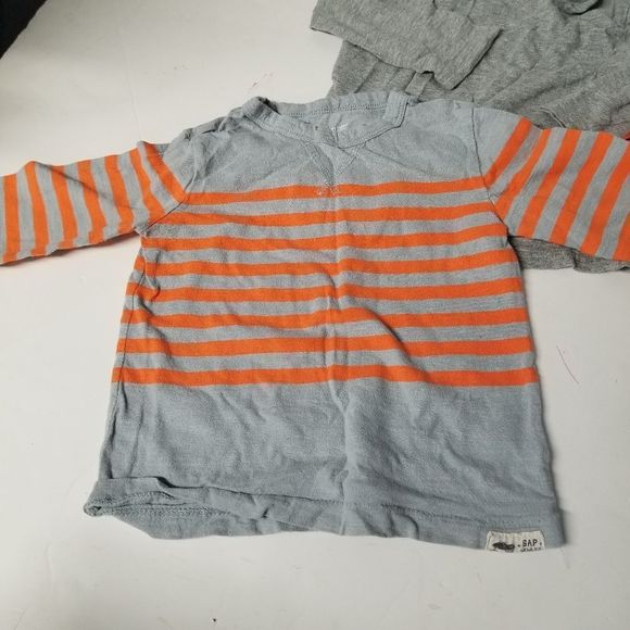 Gap Boys bundle 3T 3 years pants long sleeve kids gray not so mystery lot bundle - Picture 6 of 12